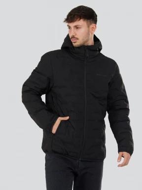 Fundango Smoke Hooded Jacket for men in black 1