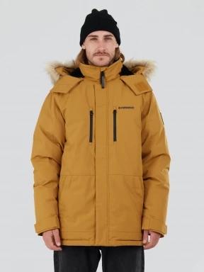 Fundango Spirit Parka Jacket for men in yellow 1