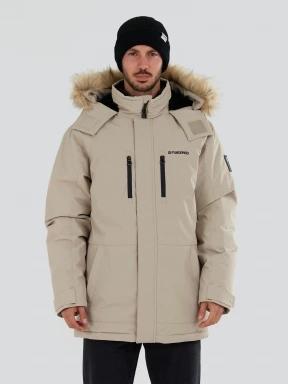 Fundango Spirit Parka Jacket for men in sand 1