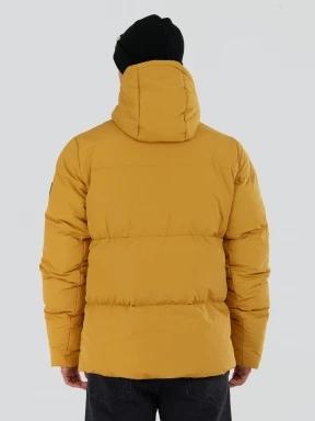 Fundango Ewan Puffer Jacket for men in yellow 3