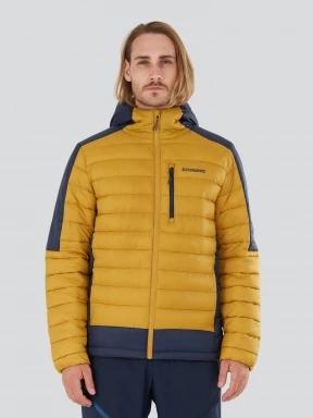 Fundango Matt Hooded Jacket for men in yellow 1