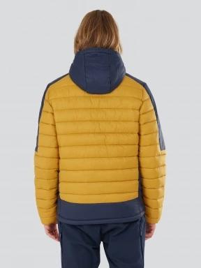 Fundango Matt Hooded Jacket for men in yellow 3