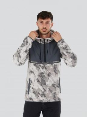 Fundango Exodus Hybrid Jacket for men in grey 1