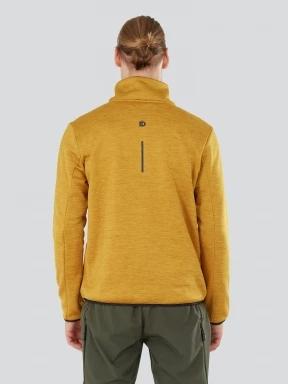 Fundango Jefferson Fleece Jacket for men in orange 3