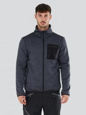 Fundango Jefferson Fleece Jacket for men in grey 1