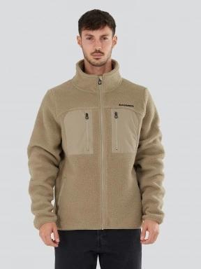 Fundango Haven Hybrid Jacket for men in sand 1