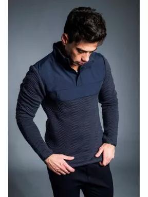 Fundango VERTIGO Pullover for men in dark blue 3