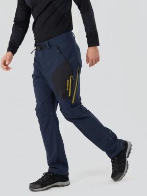 Fundango Akira Softshell Pants for men in dark blue 1