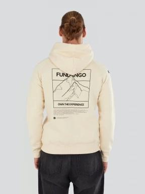 Fundango Talis Hooded Sweatshirt for men in sand 3