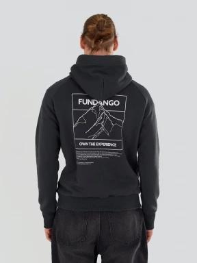 Fundango Talis Hooded Sweatshirt for men in grey 3