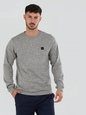 Fundango Randall Pullover for men in grey 1