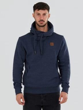 Fundango Conor Hooded Sweatshirt for men in dark blue 1