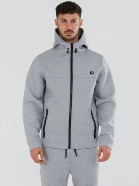 Fundango Hamal Tech Hoodie for men in grey 1