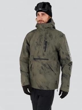 Fundango Tilbury ECO Logo Anorak for men in green 1