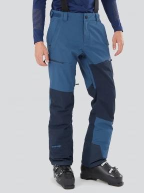 Fundango Teak Colourblock Pants for men in blue 1