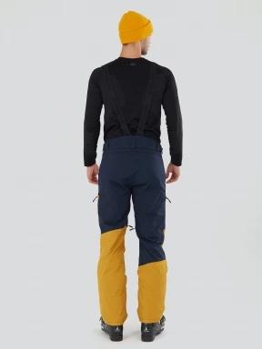 Fundango Teak Colourblock Pants for men in yellow 3