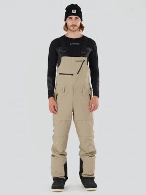 Fundango Benton 3L Bib Pants for men in sand 1