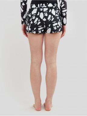 Fundango Elderberry Boardshort for women in black 3