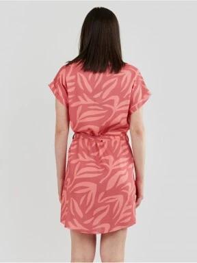 Fundango Palmetta Dress for women in magenta 3