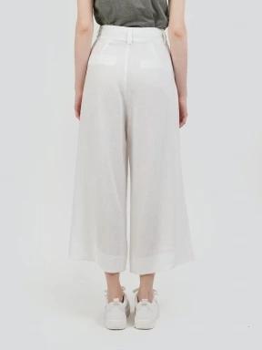 Fundango Piper Pants for women in white 3