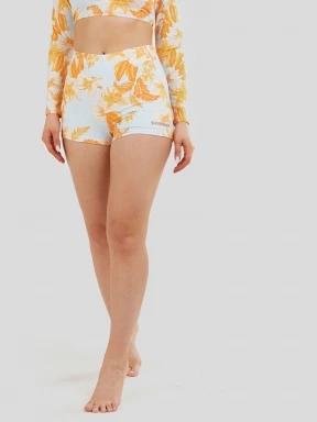 Fundango Amelia Surf Short for women in orange 1