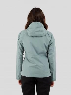 Fundango Piora Waterproof Jacket for women in green 3