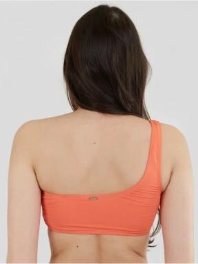 Fundango Madison One Shoulder Top for women in orange 3