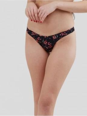 Fundango Madison High Cut Bottoms for women in black 1