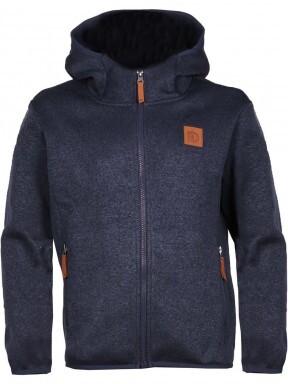 Fundango Obelix JR Hooded Fleece in dark blue 1