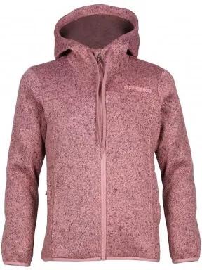 Fundango Share JR Hooded Fleece in pink 1