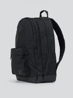 Fundango Plain Backpack in black 3