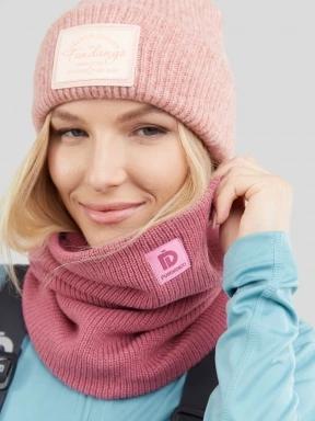 Fundango Elion Neckwarmer in pink 3