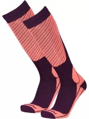 Fundango SKI Socks in magenta 1