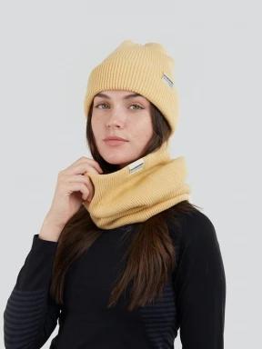 Fundango Tara Neckwarmer in yellow 3