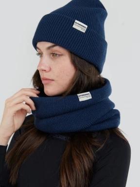 Fundango Tara Neckwarmer in dark blue 3