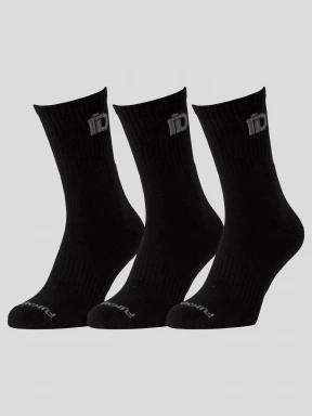 Fundango Sport 3 Pack Socks in black 1