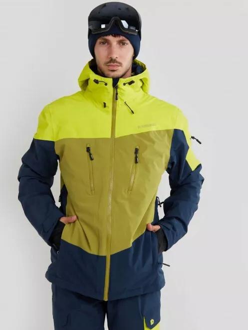 Fundango Privet Jacket men ski jacket - yellow | Fundango