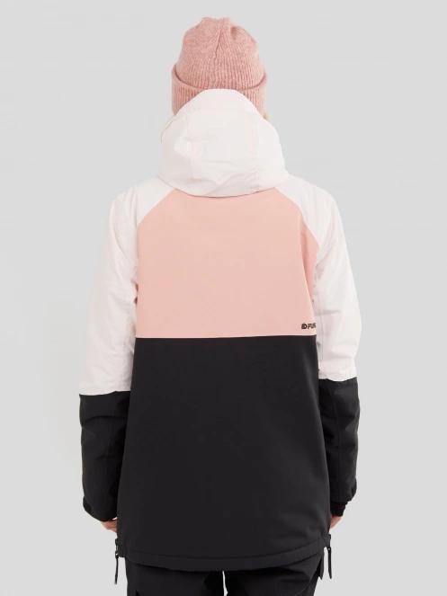 Fundango Birch Logo Anorak for women in pink 3